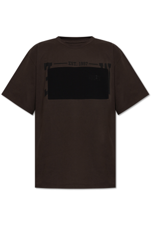 Maison Margiela T-shirt with printed logo | Men's Clothing